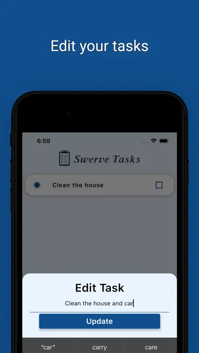 Screenshot di Swerve Tasks