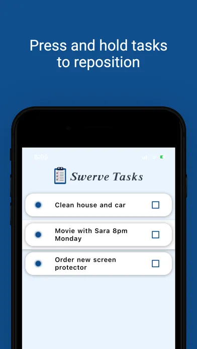 Screenshot di Swerve Tasks