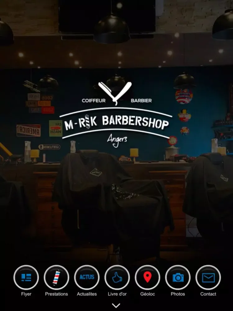 ภาพหน้าจอของ M-Rik Barbershop iPad 