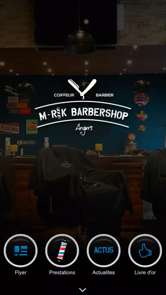 ภาพหน้าจอของ M-Rik Barbershop