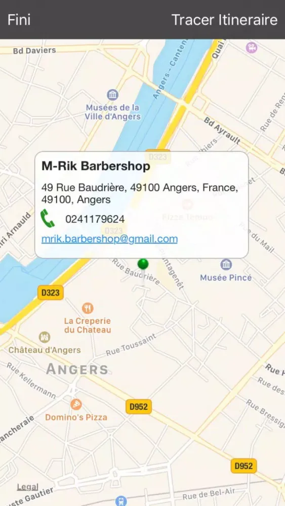 ภาพหน้าจอของ M-Rik Barbershop