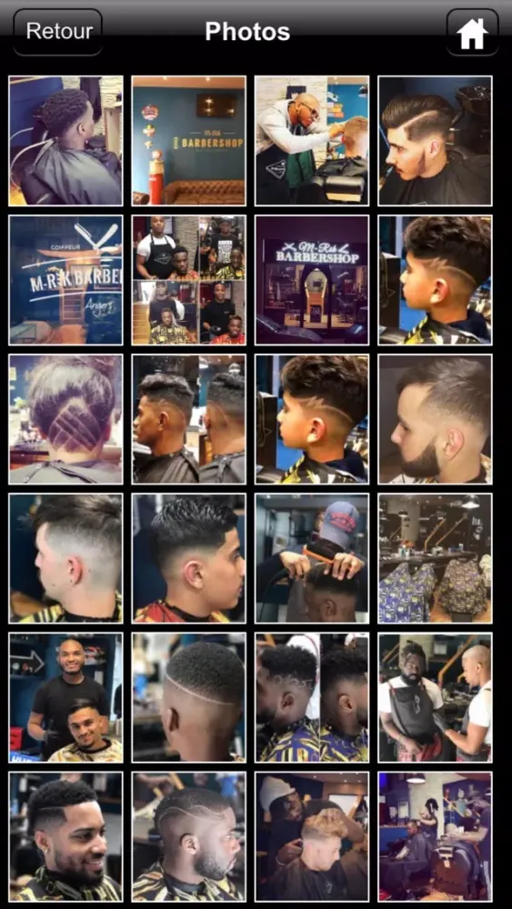 ภาพหน้าจอของ M-Rik Barbershop