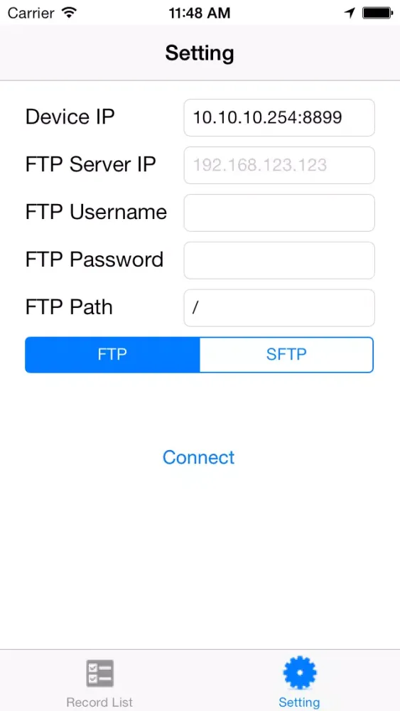 SSI Dorado/Platino WiFi स्क्रीनशॉट