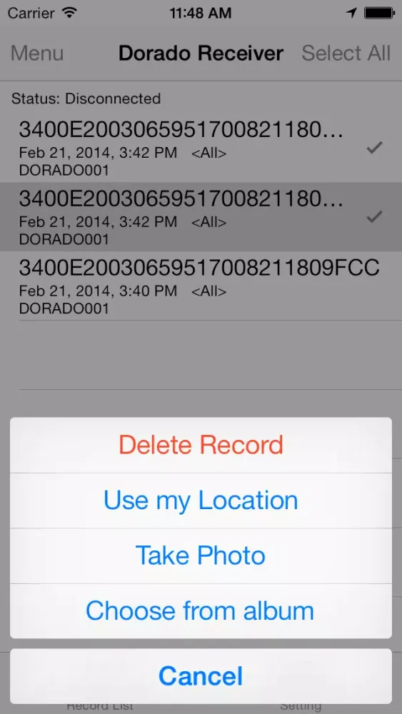 SSI Dorado/Platino WiFi स्क्रीनशॉट