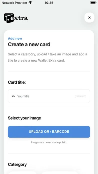Capturas de pantalla de Wallet Extra