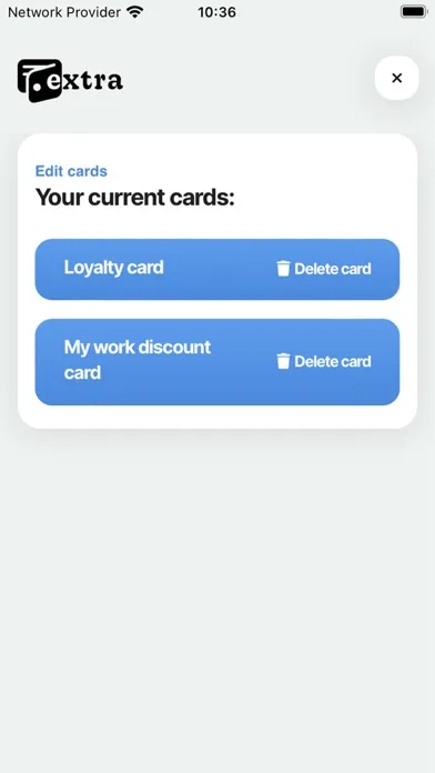Capturas de pantalla de Wallet Extra