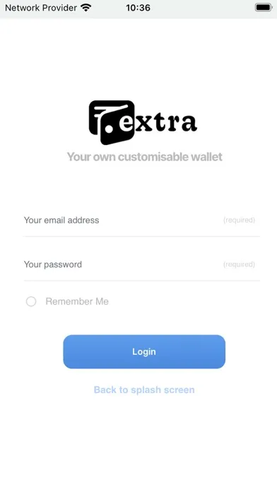 Capturas de pantalla de Wallet Extra