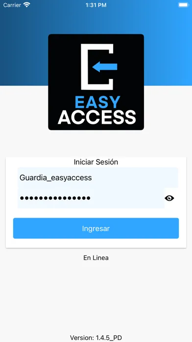 EasyAccess سکرین شاٹس