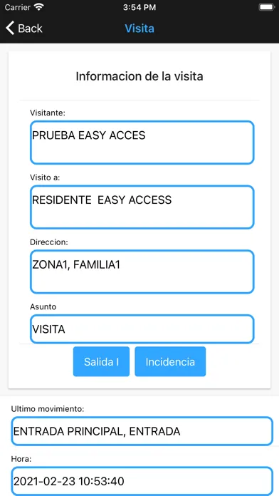 EasyAccess سکرین شاٹس