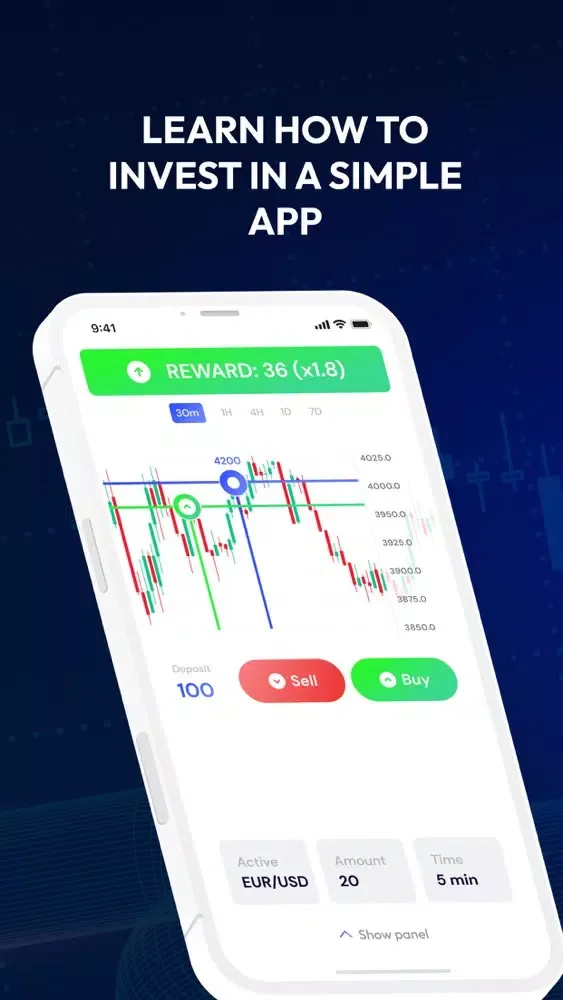 Скриншоты Pocket Option trading PRO
