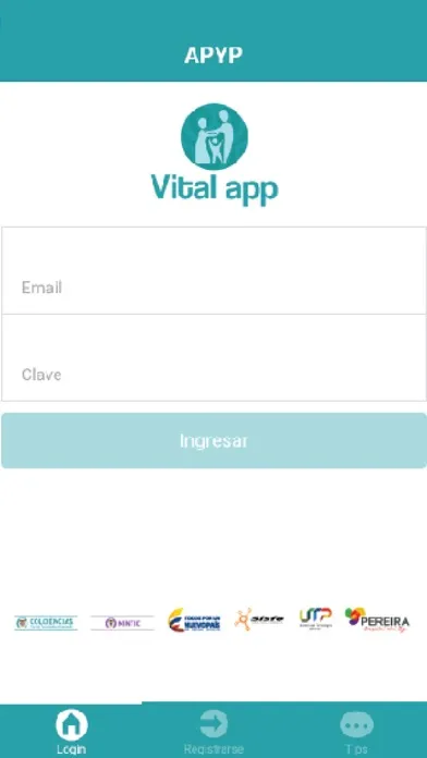 Capturas de tela do Vital App