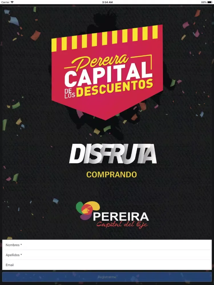 Descuentos Pereira iPad 应用截图