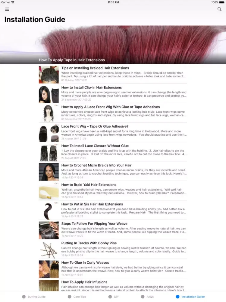 صور Sis Hair iPad 