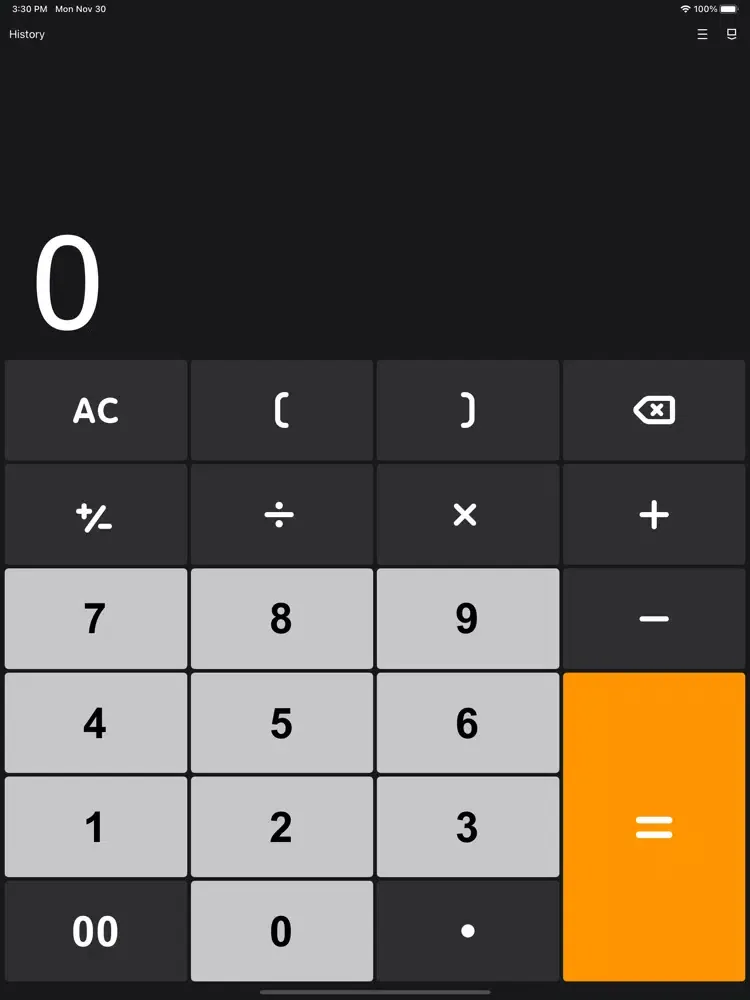 تصاویر calculator HD ۬ iPad 