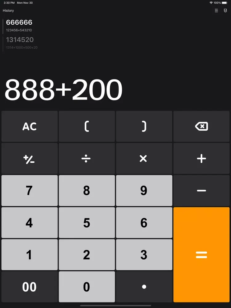 تصاویر calculator HD ۬ iPad 