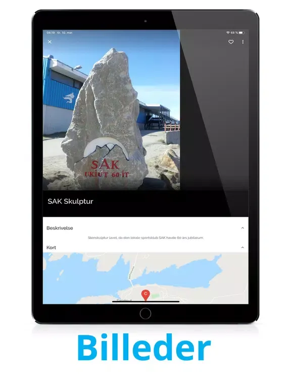 Capturas de pantalla de Sisimiut City iPad 