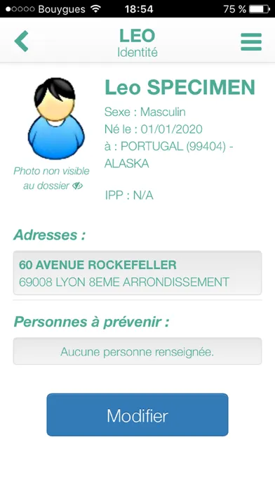 MaSantéConnectée Screenshots