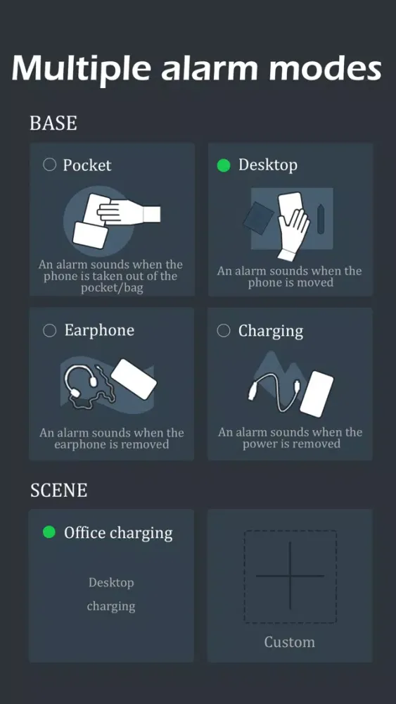 Zrzuty ekranu Don't touch my phone!