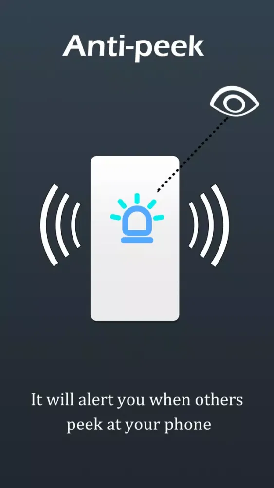 Zrzuty ekranu Don't touch my phone!
