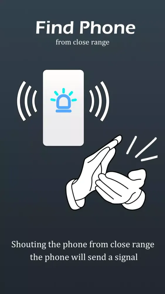 Zrzuty ekranu Don't touch my phone!