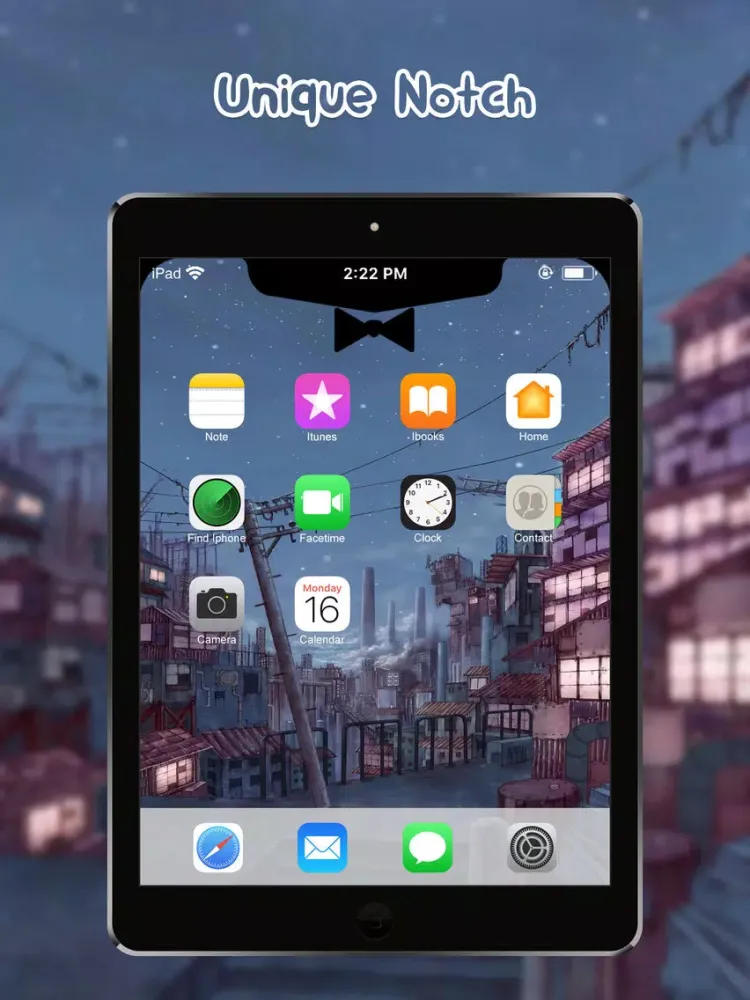 Notch DIY Wallpaper iPad  スクリーンショット