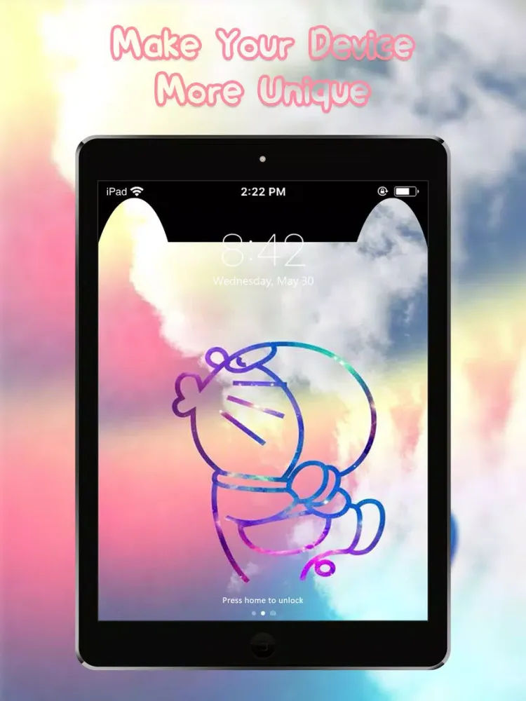 Notch DIY Wallpaper iPad  スクリーンショット