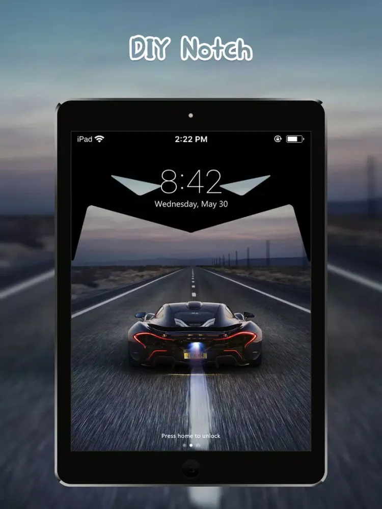 Notch DIY Wallpaper iPad  スクリーンショット