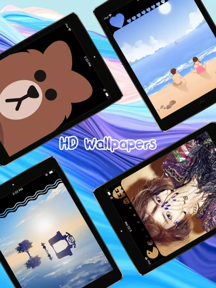 Notch DIY Wallpaper iPad  スクリーンショット