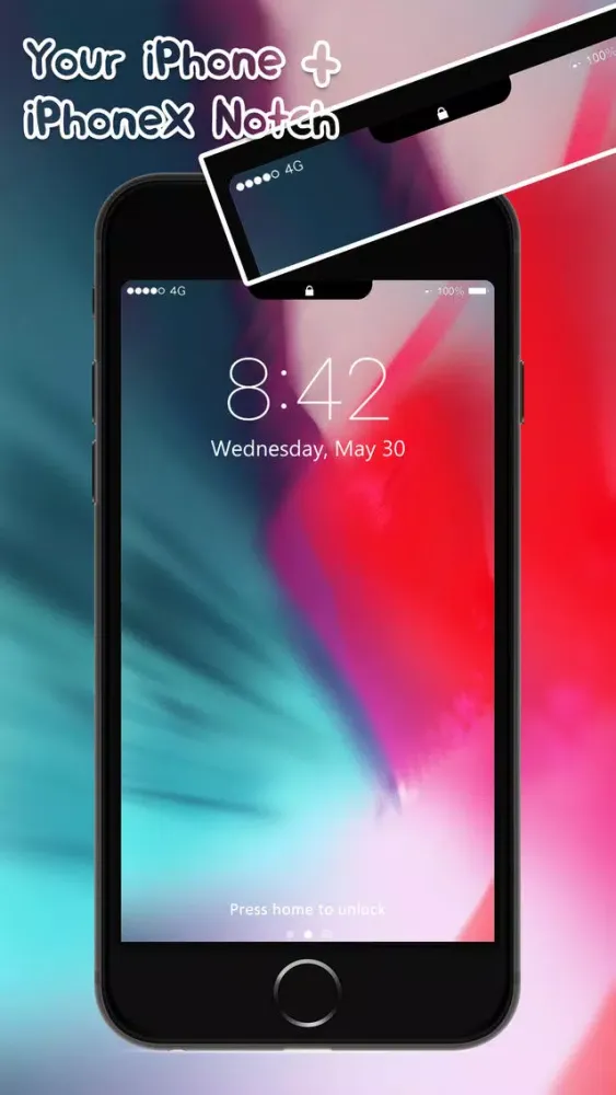 Notch DIY Wallpaper スクリーンショット