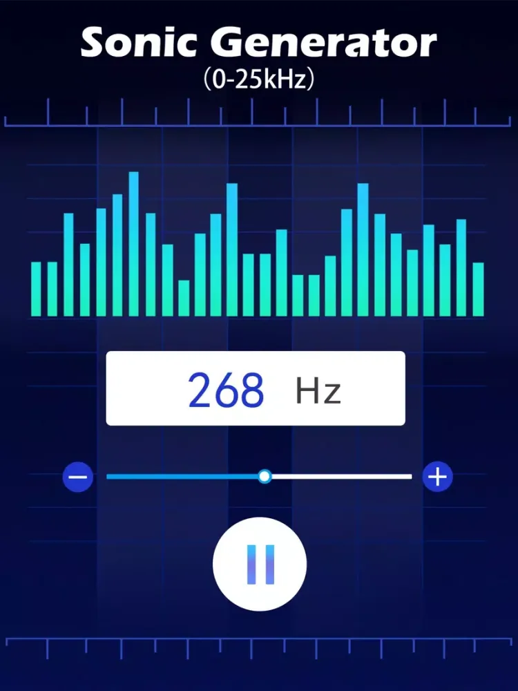 Sonic Hz Generator iPad  سکرین شاٹس