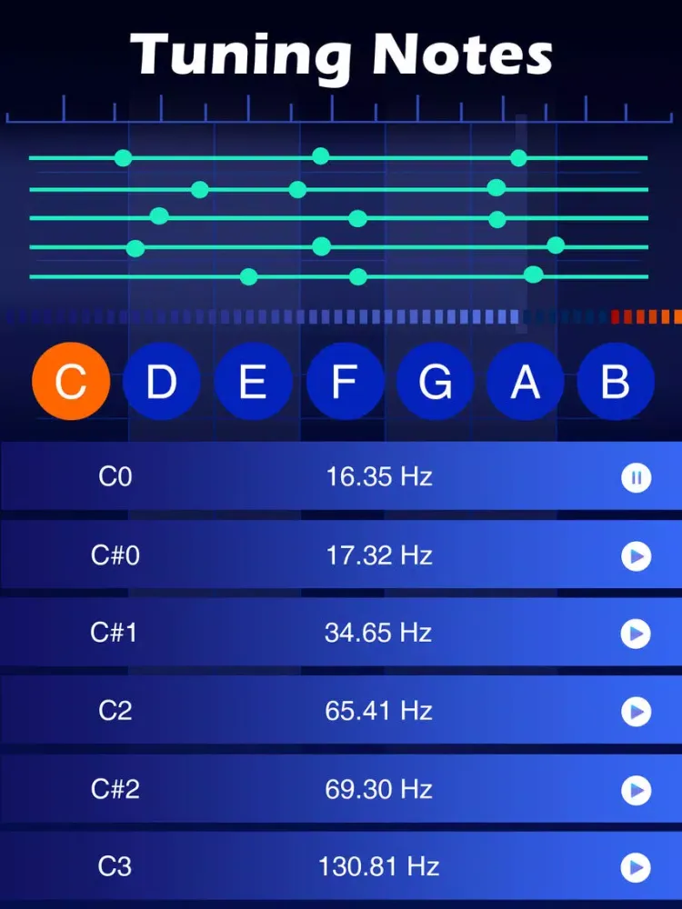Sonic Hz Generator iPad  سکرین شاٹس