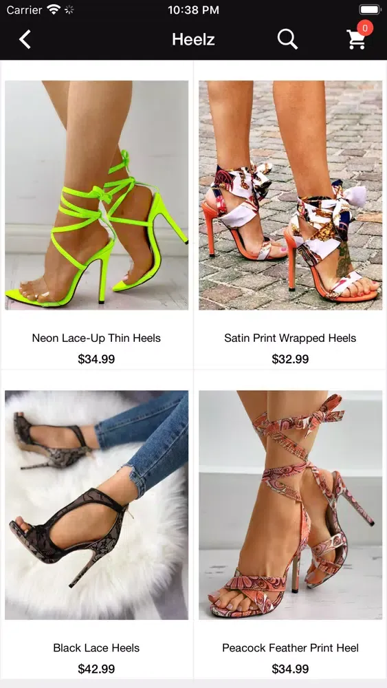 Tangkapan layar Sista Shoez