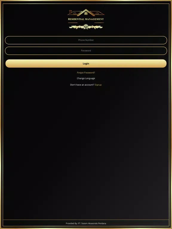 Capturas de tela do SAP RMS - User iPad 