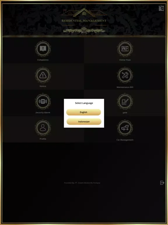 Capturas de tela do SAP RMS - User iPad 