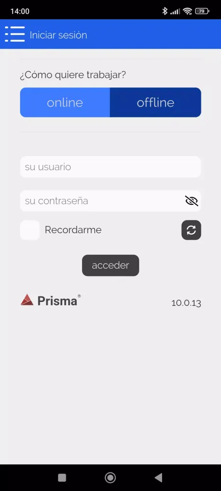 Zrzuty ekranu Prisma Mobile Maintenance