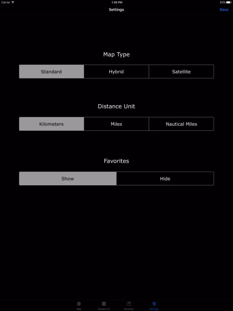 Nebraska – Campgrounds & RV Parks iPad  スクリーンショット