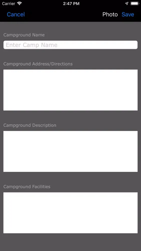 ภาพหน้าจอของ Nevada – Campgrounds, RV Parks