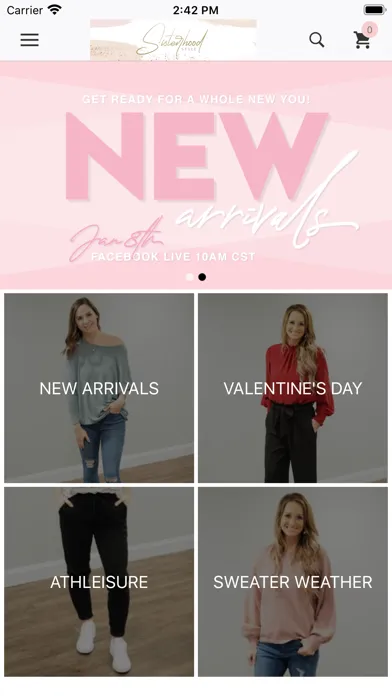 Zrzuty ekranu Sisterhood Style Boutique