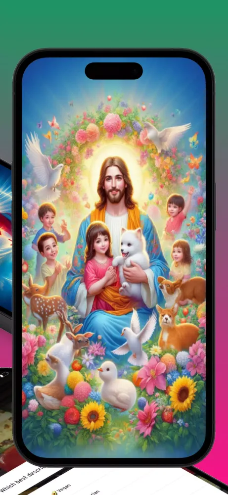 Capturas de tela do Jesus Wallpaper 4K Christ HD