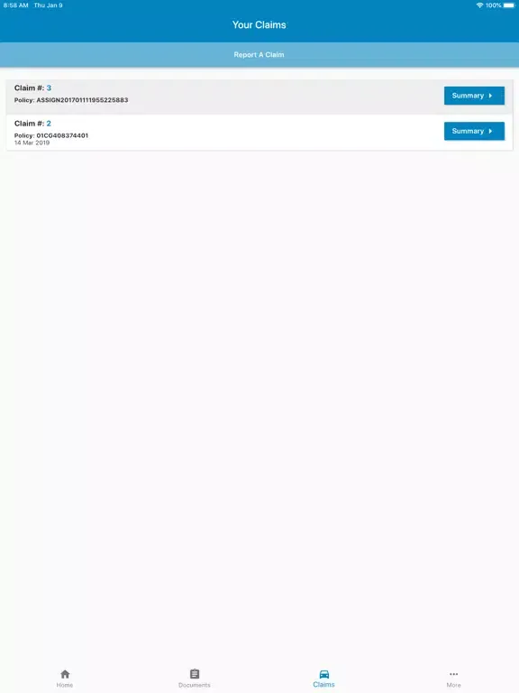 Скриншоты SIS Client App iPad 