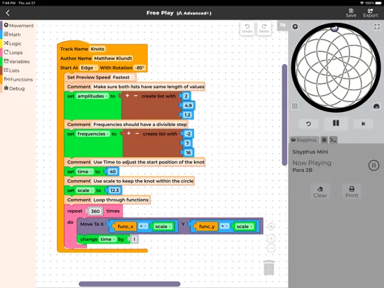 Sisyphus Code iPad  Screenshots