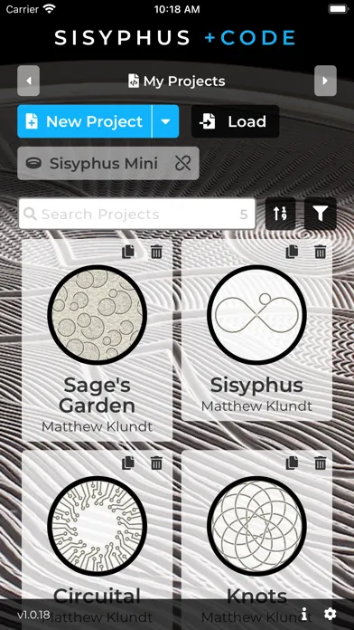Sisyphus Code Screenshots