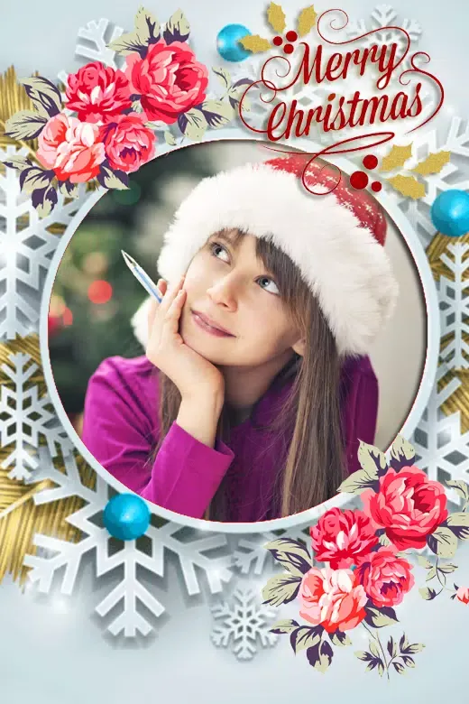 Christmas photo frame 2025 Screenshots
