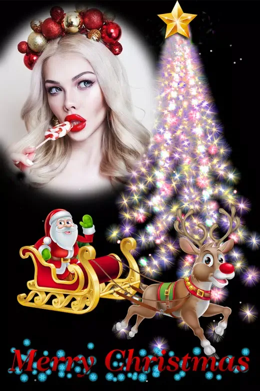 Christmas photo frame 2025 Screenshots
