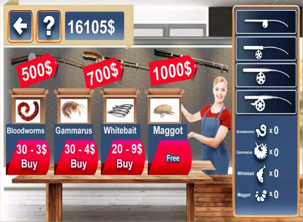 Winter Fishing 3D - II iPad  स्क्रीनशॉट