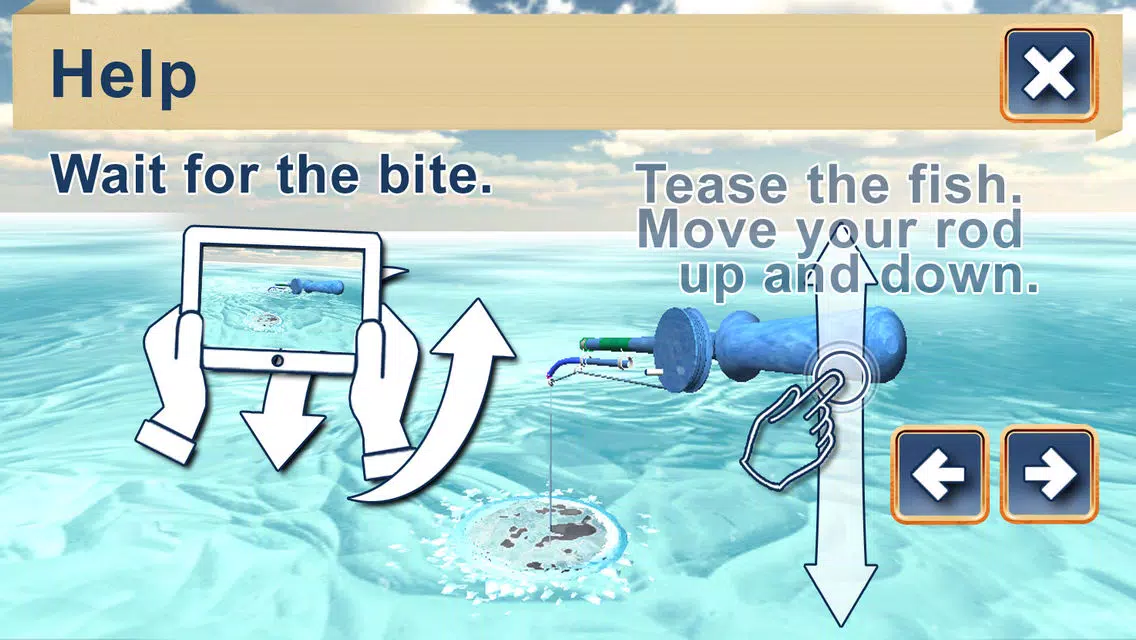 Winter Fishing 3D - II スクリーンショット