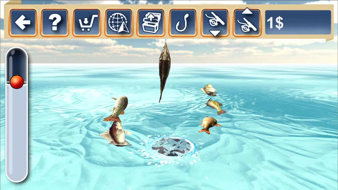 Winter Fishing 3D - II スクリーンショット