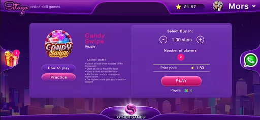 Tangkapan layar Sitago Games - Play against ot
