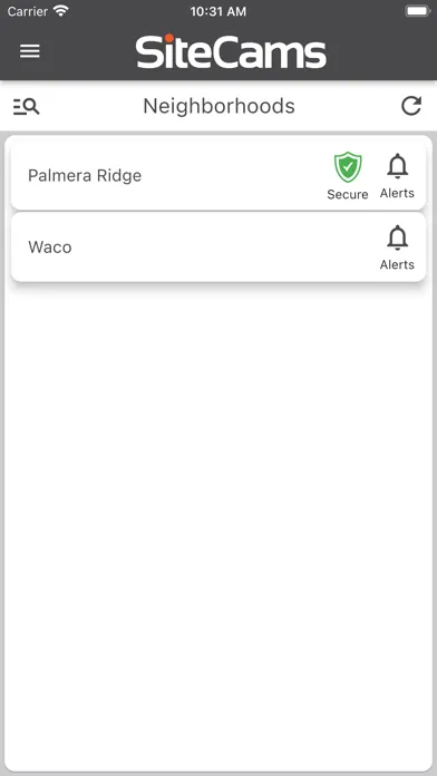 SiteCams SiteWatch应用截图