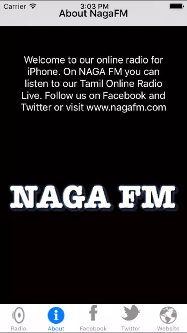 Zrzuty ekranu Naga FM